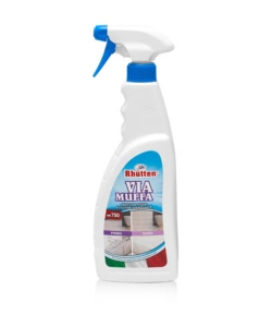 SBIANCANTE E IGIENIZZANTE RHUTTEN "VIA MUFFA" PER MURI PIASTRELLE E FUGHE 750 ML